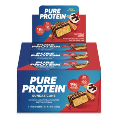 Sundae Cone Protein Bar 1.76 oz Bar 6/Box NRN00113