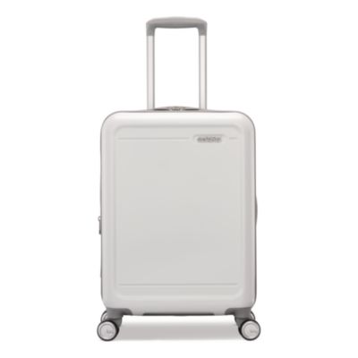 My AT Carry-On Hardside Spinner Suitcase 9.5 x 15 x 22 White 1526001908