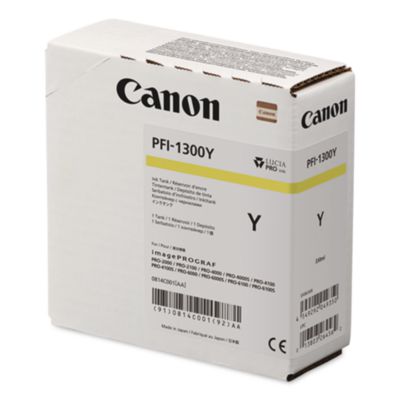 0814C001AA+PFI-1300+Ink+Yellow