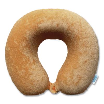 Bliss Terry Cloth Neck Pillow Terry Cloth Neck Pillow, Orange
