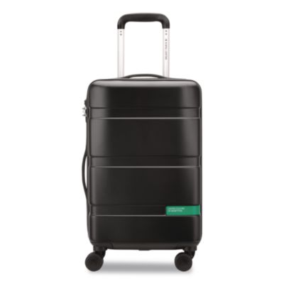 DELSEY PARIS United Colors of Benetton x DELSEY PARIS NOW! 19" Hardside Carry-On Suitcase United Colors of Benetton x DELSEY PARIS NOW! 19" Hardside Carry-On Suitcase, 13.5 x 9 x 21.75, Black