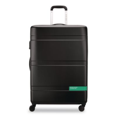 DELSEY PARIS United Colors of Benetton x DELSEY PARIS NOW! 27" Hardside Spinner Suitcase United Colors of Benetton x DELSEY PARIS NOW! 27" Hardside Spinner Suitcase, 20 x 11.5 x 30, Black