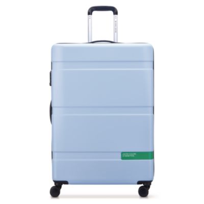 DELSEY PARIS United Colors of Benetton x DELSEY PARIS NOW! 27" Hardside Spinner Suitcase United Colors of Benetton x DELSEY PARIS NOW! 27" Hardside Spinner Suitcase, 20 x 11.5 x 30, Light Blue