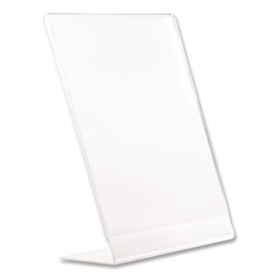 Excello Global Products® Angled Sign Holder, 8.5 x 11 Insert