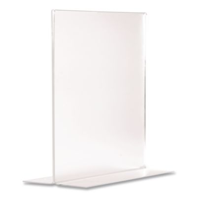 Double-Sided Sign Holder 8.5 x 11 Insert SHT8511