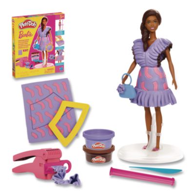 Hasbro Play-Doh Barbie Fashionista Ruffles Doll Set Play-Doh Barbie Fashionista Ruffles Doll Set