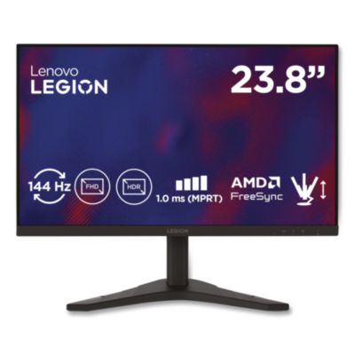 Lenovo Legion R24s FHD LED Gaming Monitor Legion R24s FHD LED Gaming Monitor, 23.8" Widescreen, IPS Panel, 1920 Pixels x 1080 Pixels