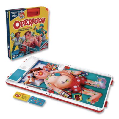 Hasbro Operation Electronic Board Game Operation Electronic Board Game, Ages 6 and Up