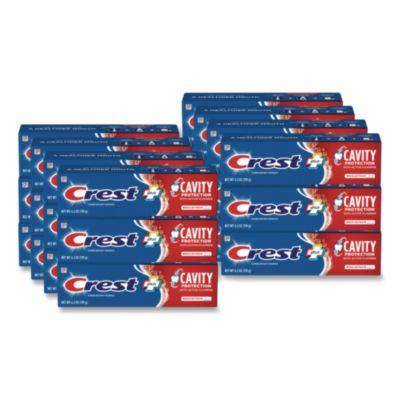 Crest® Cavity Protection Toothpaste, Regular, 4.2 oz, Tube, 24/Carton