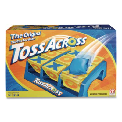 Mattel Toss Across Tic-Tac-Toe Game Toss Across Tic-Tac-Toe Game, Ages 5 and Up