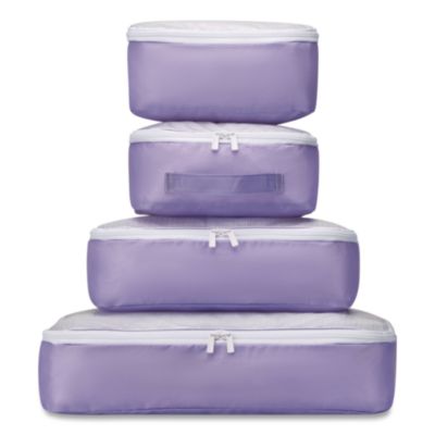 DELSEY PARIS Florence by Mills® Florence by Mills x DELSEY PARIS No Drama Four-Piece Packing Cube Set, Lavender