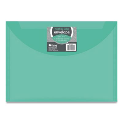 Reusable Poly Envelope Hook/Loop Closure 9.37 x 13 Randomly Assorted Colors CLI58000