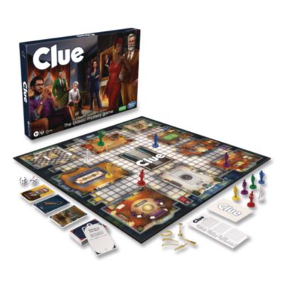 Hasbro Clue Board Game Clue Board Game, Ages 8 and Up