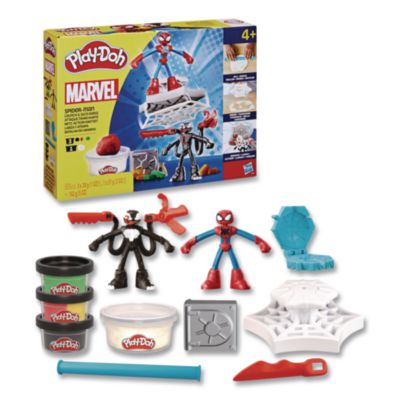 Hasbro Play-Doh Marvel Spider-Man Launch & Slice Battle Playset Play-Doh Marvel Spider-Man Launch and Slice Battle Playset