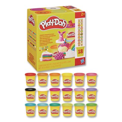 Hasbro Play-Doh Imagine Anything Modeling Compound Set Play-Doh Imagine Anything Modeling Compound Set, 18 Assorted Colors, 3 oz