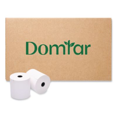 Domtar Thermal POS Receipt Rolls Thermal POS Receipt Rolls, 3.12" x 165 ft, White, 50/Carton