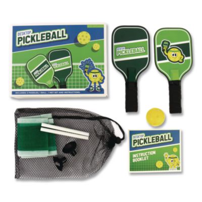Gift Republic Desktop Pickleball Set Desktop Pickleball Set, 2 Players