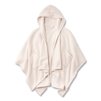 L.L.Bean® Cozy Chenille Wearable Throw, 58 x 60, Cream
