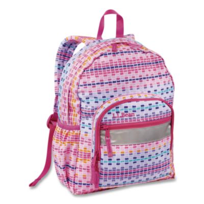 L.L.Bean® Junior Original Book Pack, 11 x 6 x 14.5, Hibiscus Dash