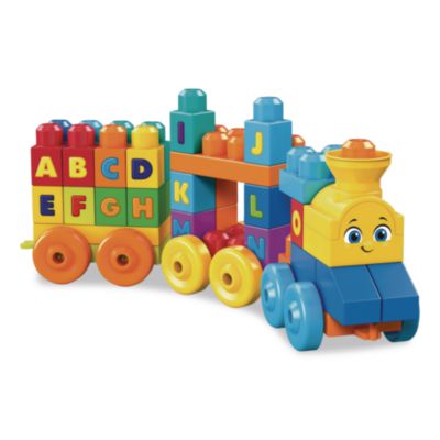 Mattel MEGA BLOKS® MEGA BLOKS ABC Musical Train, Preschool, 46 Pieces