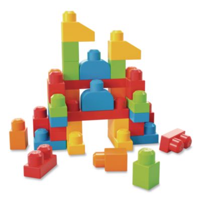 Mattel MEGA BLOKS® MEGA BLOKS Let's Build It, Ages 1 to 3, 40 Pieces