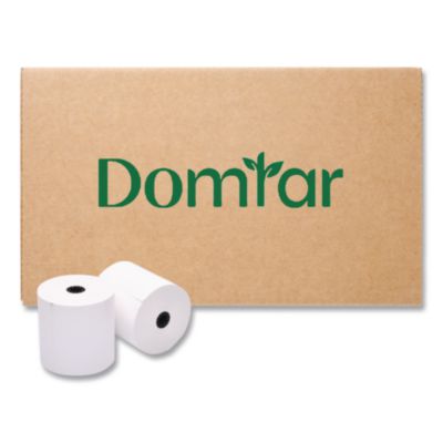 Domtar Thermal Multi-Purpose Paper Rolls Thermal Multi-Purpose Paper Rolls, 3.12" x 273 ft, White, 50/Carton