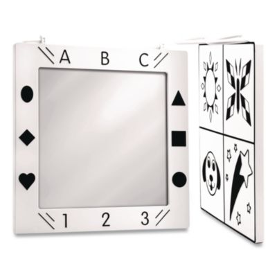 Nurture Smart™ Tactile Baby Mirror Tactile Baby Mirror, Ages Infant to 10 Months