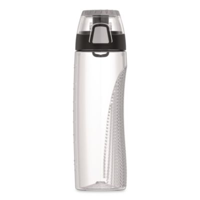 Thermos® Tritan Plastic Hydration Water Bottle with Meter, 24 oz, Clear