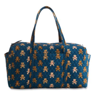 Vera Bradley® Large Original Cotton Carry-On Duffel, 22 x 11.5 x 11.5, Bunch of Bears