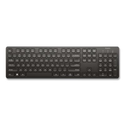 Staples TECH Full-Size Slim Wireless Keyboard Full-Size Slim Wireless Keyboard, Black