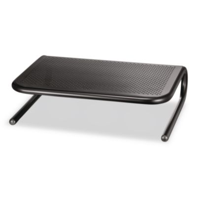 Staples TECH Standard Monitor Stands Standard Monitor Stands, 14" x 11" x 4", Black