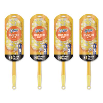 360 Heavy Duty Extendable Starter Dusting Kit 3 Refills and One 6" to 3 ft Pole 4 Kits/Carton 80803601