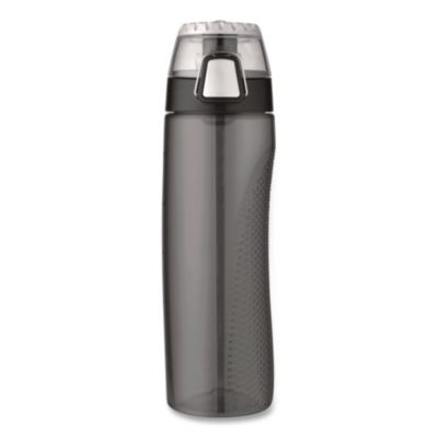 Thermos® Tritan Plastic Hydration Water Bottle with Meter, 24 oz, Smoke