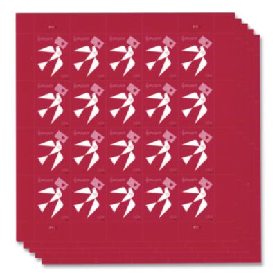 United States Postal Service 1 oz First-Class Forever Stamps 1 oz First-Class Forever Stamps, Love, 100/Pack