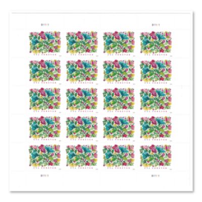 United States Postal Service 1 oz First-Class Forever Stamps 1 oz First-Class Forever Stamps, Celebration Blooms, 20 Stamps