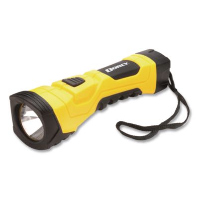 DORCY® LED Cyber Light Flashlight, 4 AA Batteries (Included), Yellow