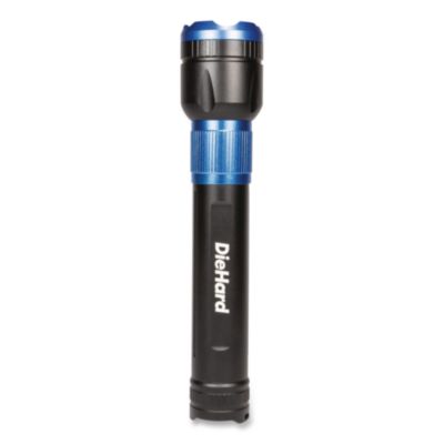 DORCY® DieHard USB-C Rechargeable Aluminum Flashlight and Power Bank, Black