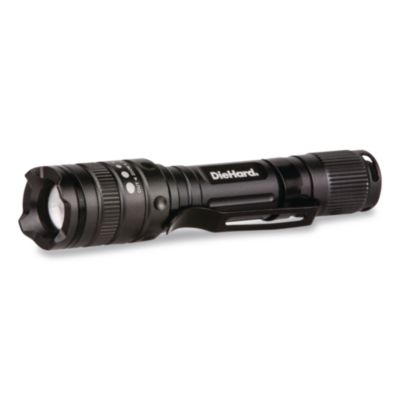 DORCY® DieHard Aluminum Pocket Pen Light, 1 AAA Battery (Included), Black