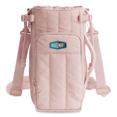 BAGSMART Walker Water Bottle Sling Bag Walker Water Bottle Sling Bag, 4.3 x 4.3 x 10.3, Pink