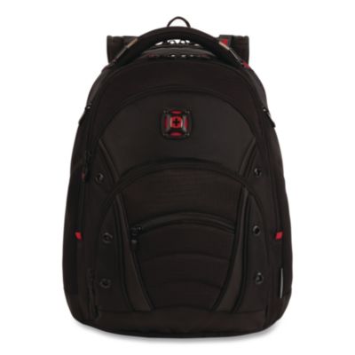 Wenger® Synergy Laptop Backpack, Fits Devices Up to 15.9", 14.2 x 10.2 x 18.1, Black