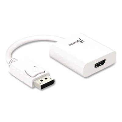 DisplayPort to HDMI Adapter 3.54" White JDA154