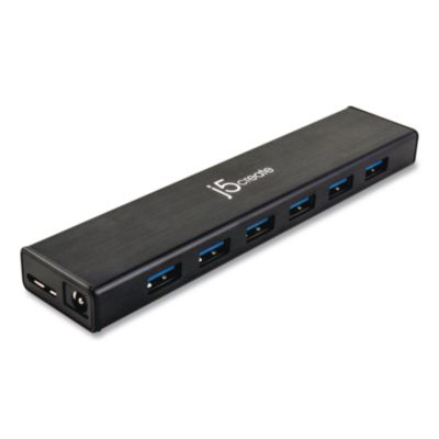 7-Port USB 3.0 Hub Black JUH377