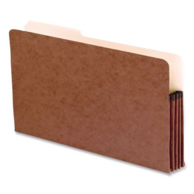 Pendaflex® Reinforced File Pocket with Tab, 3.5" Expansion, Lega Size, 25/Box