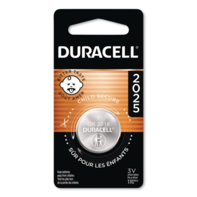 Duracell® Lithium Coin Batteries With Bitterant, 2025