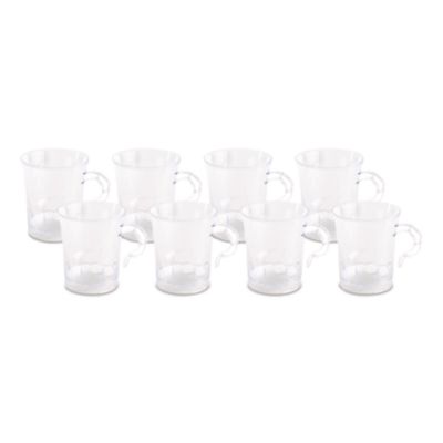 WNA Classicware® Classicware Coffee Mug, 8 oz, Clear, 192/Carton