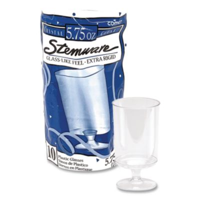 WNA Comet™ Stemmed Drinkware Comet Stemmed Drinkware, 5.75 oz, Clear, 500/Carton