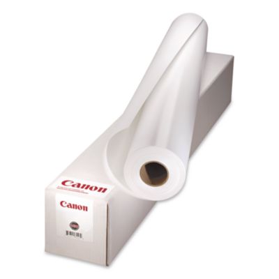 Canon® Scrim Banner Vinyl Roll, 2" Core, 14 mil, 42" x 40 ft, Matte White