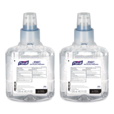SF607+Instant+Hand+Sanitizer+Foam+1200+mL+Refill+Fragrance-Free+2%2fCarton+190202