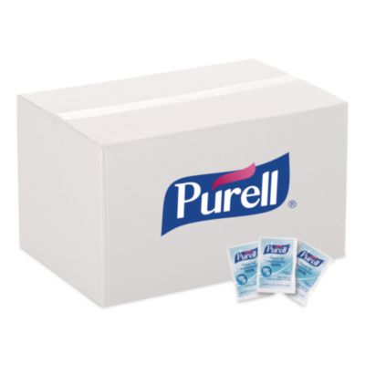Cottony+Soft+Individually+Wrapped+Sanitizing+Hand+Wipes+5+x+7+Unscented+White+1000%2fCarton+90261M