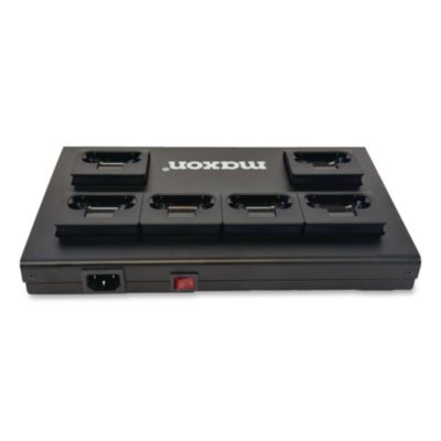 maxon® 6-Slot Multi-Unit Charger, Black
